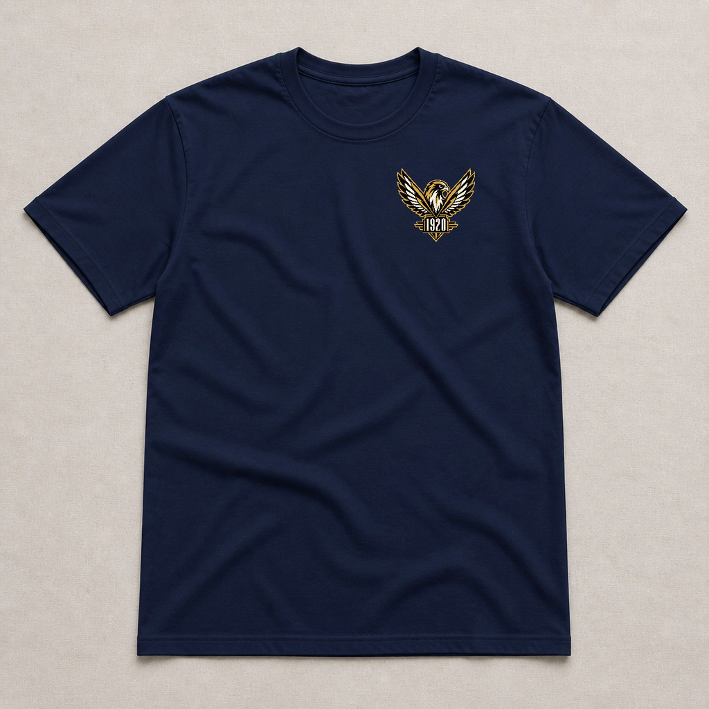 Front chest-print view of Hockinson WA 1920 Heritage Series T-Shirt