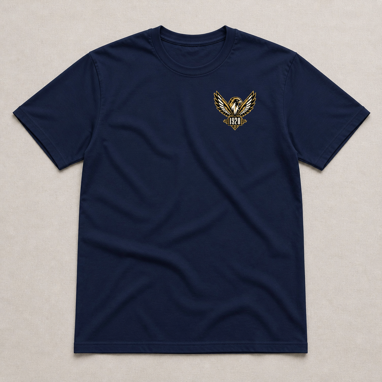 Front chest-print view of Hockinson WA 1920 Heritage Series T-Shirt