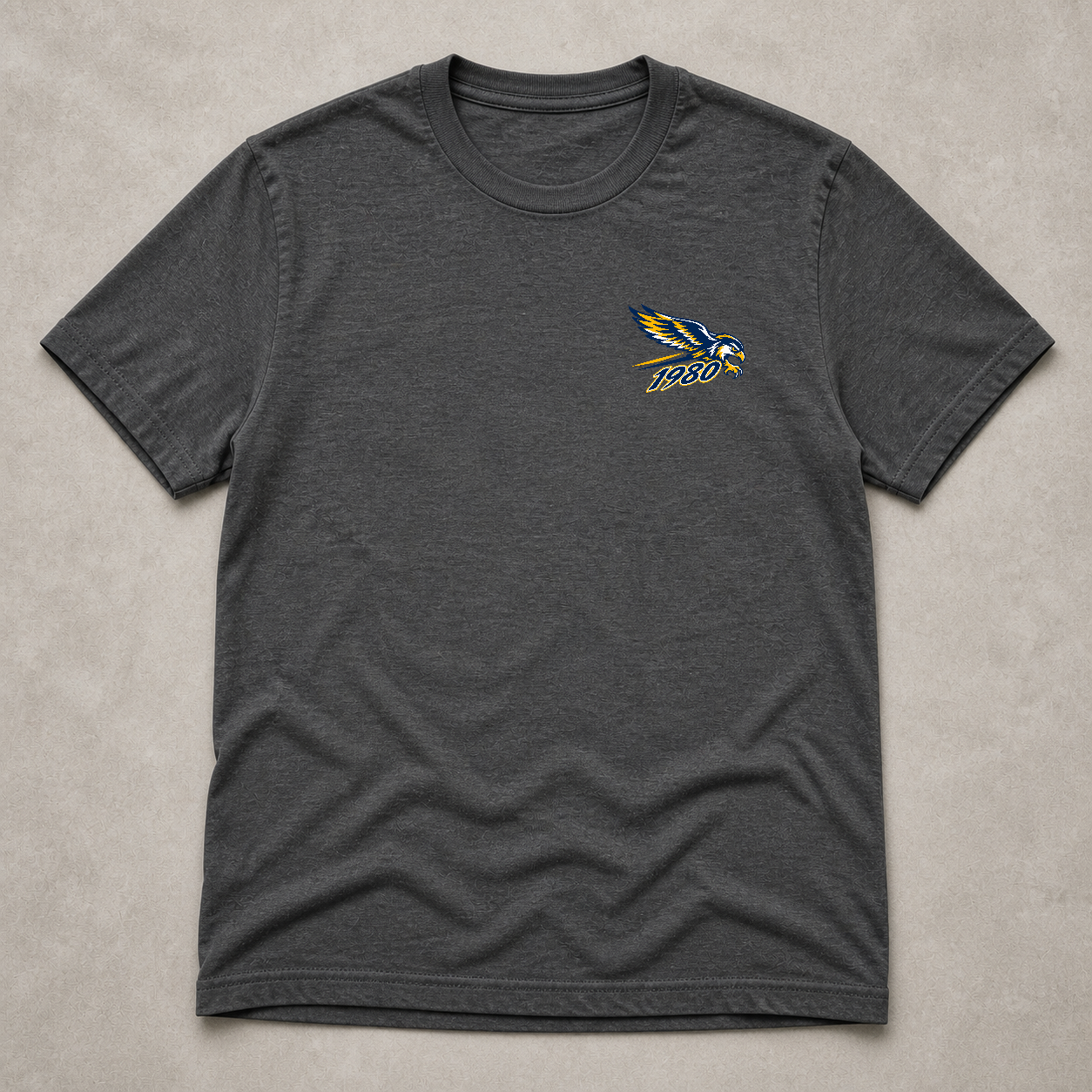 Front chest-print view of Hockinson WA 1980 Heritage Series T-Shirt