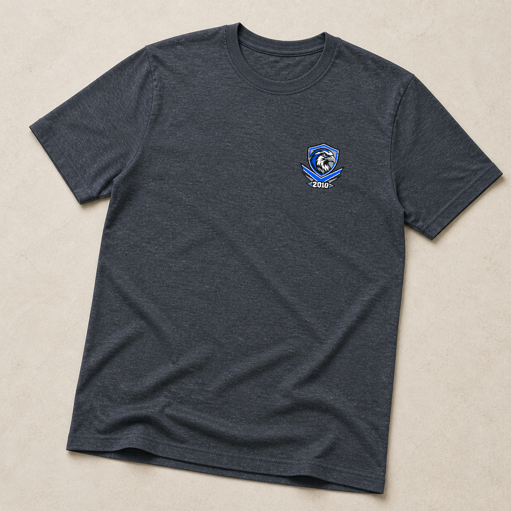 Front chest-print view of Hockinson WA 2010 Heritage Series T-Shirt