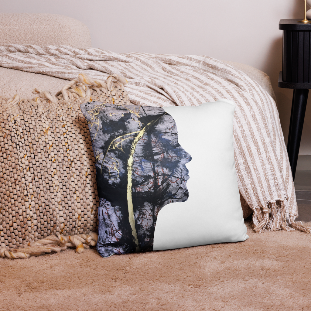 The Goddess Decorative Pillow | Local Artist by Tristan Reynolds