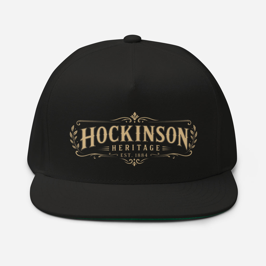 Hockinson WA EST 1884 vintage heritage flat bill hat