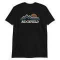 Ridgefield WA retro mountain sun hometown shirt