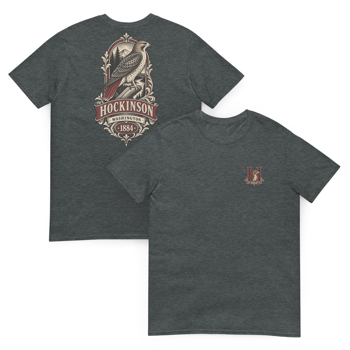 Hockinson Heritage 1884 shirt in dark heather