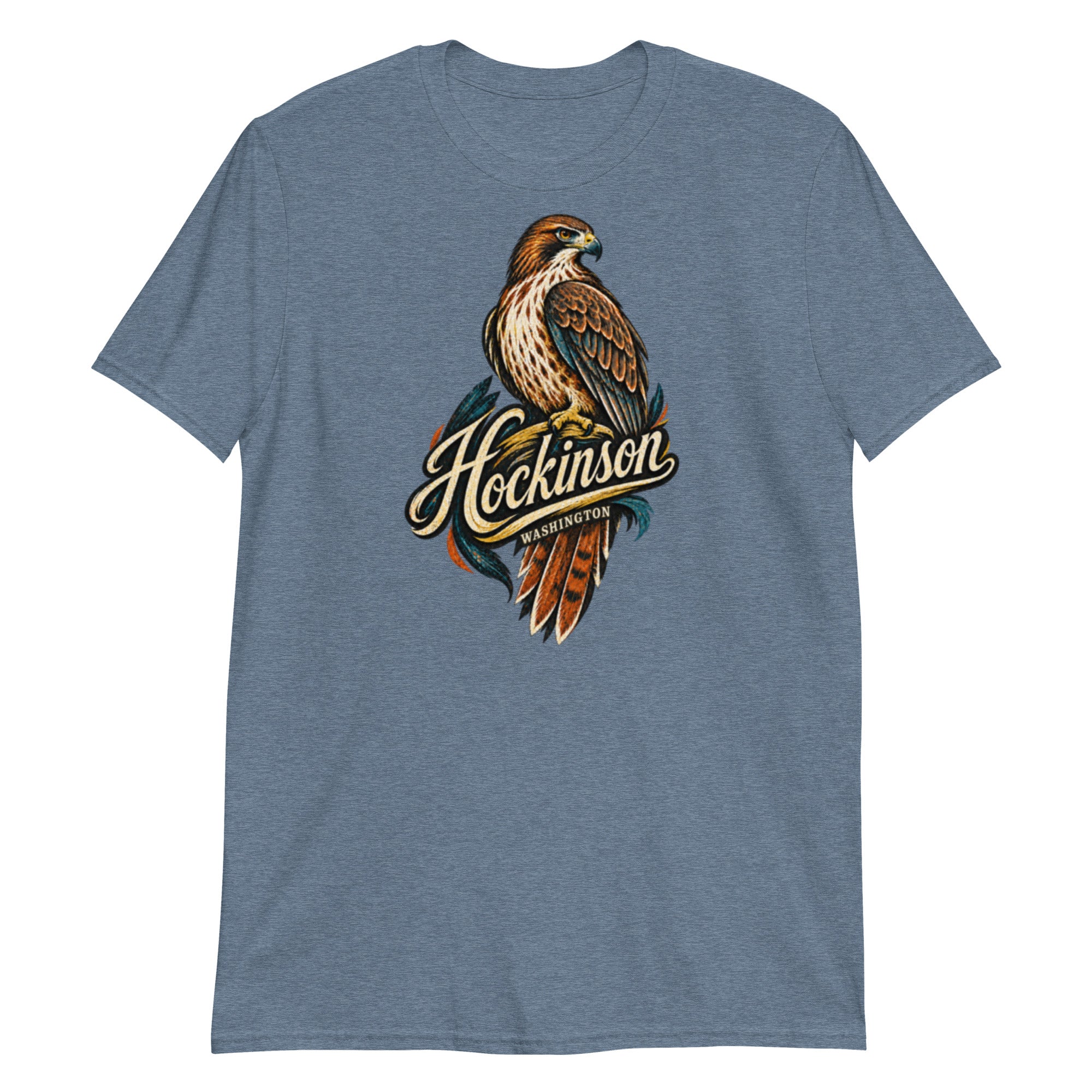 Hockinson WA vintage athletic hawk hometown shirt